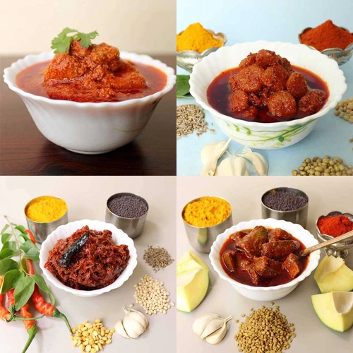 Veg & Non-Veg Pickles Combo